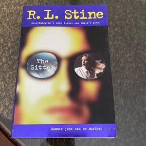 2003 R.L. Stine "The Sitter", Vintage Paperbacks Thriller Fiction Chapter Book